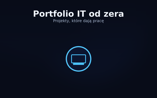 Portfolio IT od zera