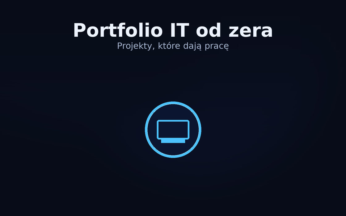 Portfolio IT od zera